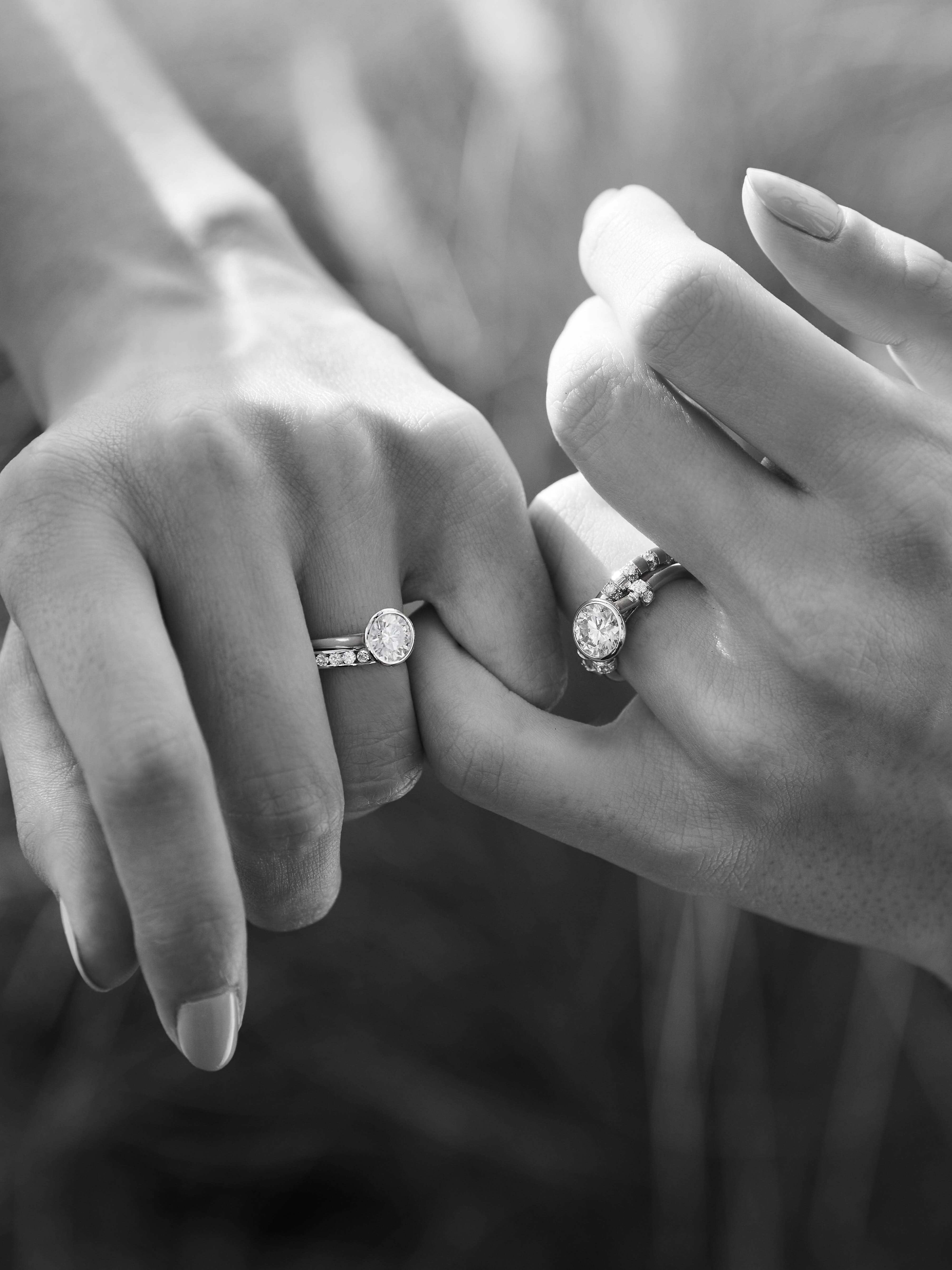 Ascella diamond engagement ring by State Property