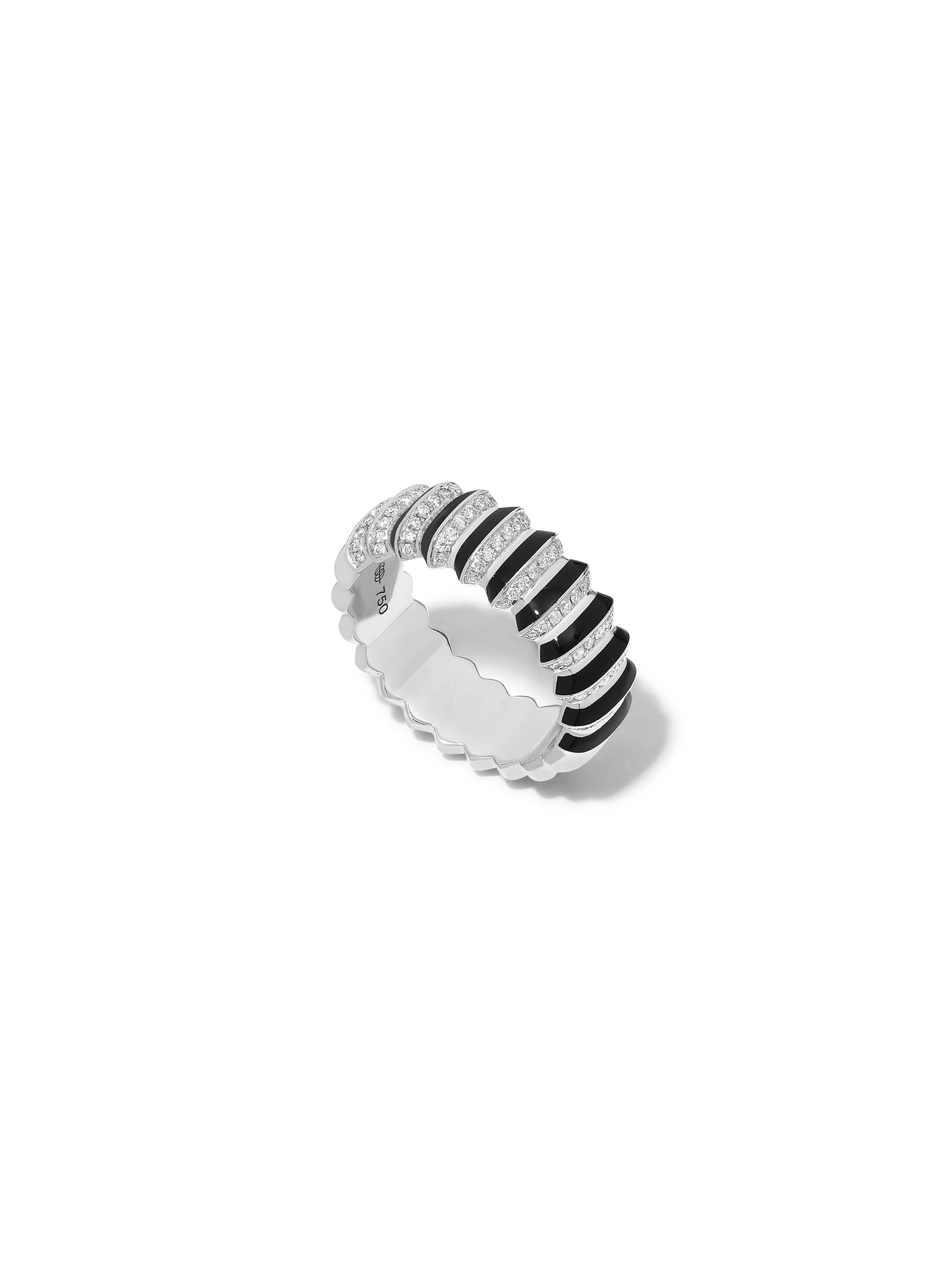 Borsh Jet Black Ring