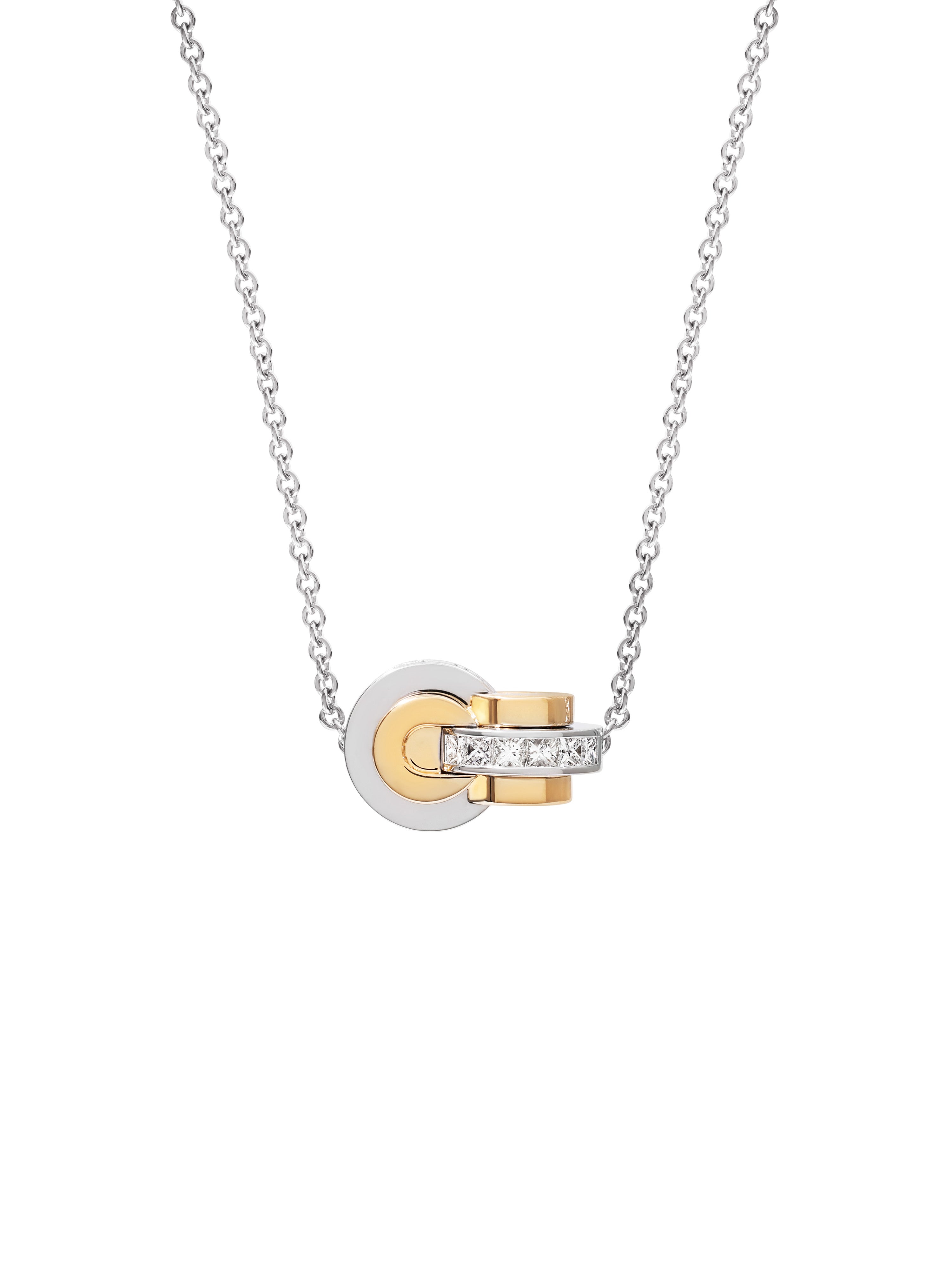 Raisina Diamond Two-Toned Pendant