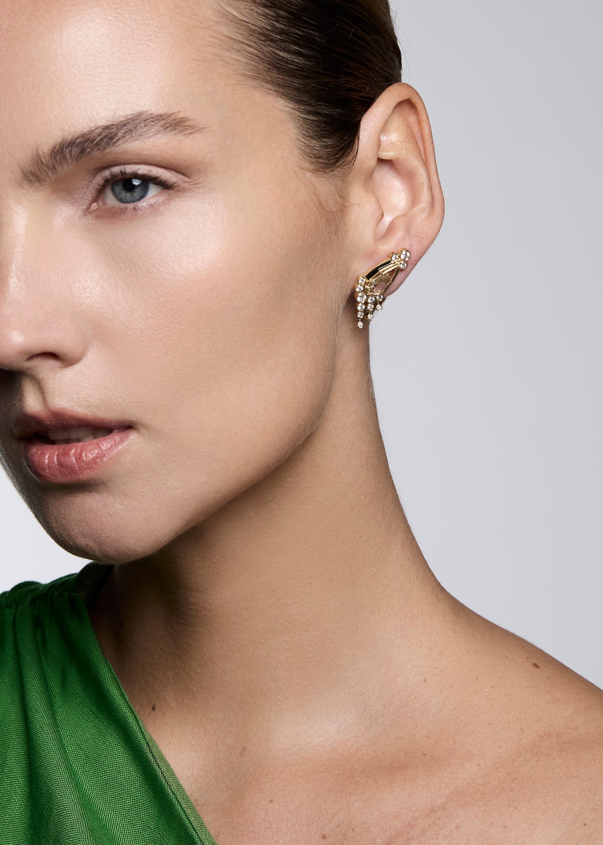 Sanssouci Bloom Honey Diamond Earrings