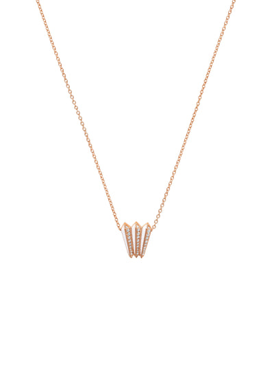 Borsh Accordion Bone White Pendant