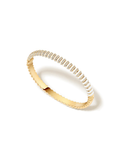 Borsh Bone White Bangle