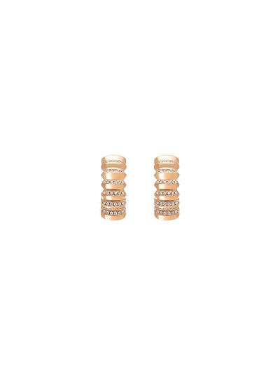 Borsh Pavé Hoop Earrings