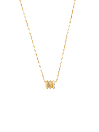 Borsh Triplet Pavé Pendant