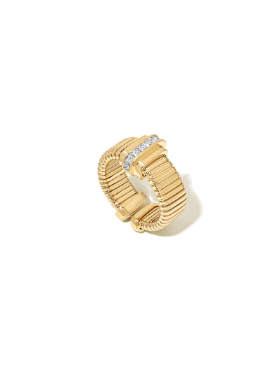 Raisina Diamond Tubogas Ring