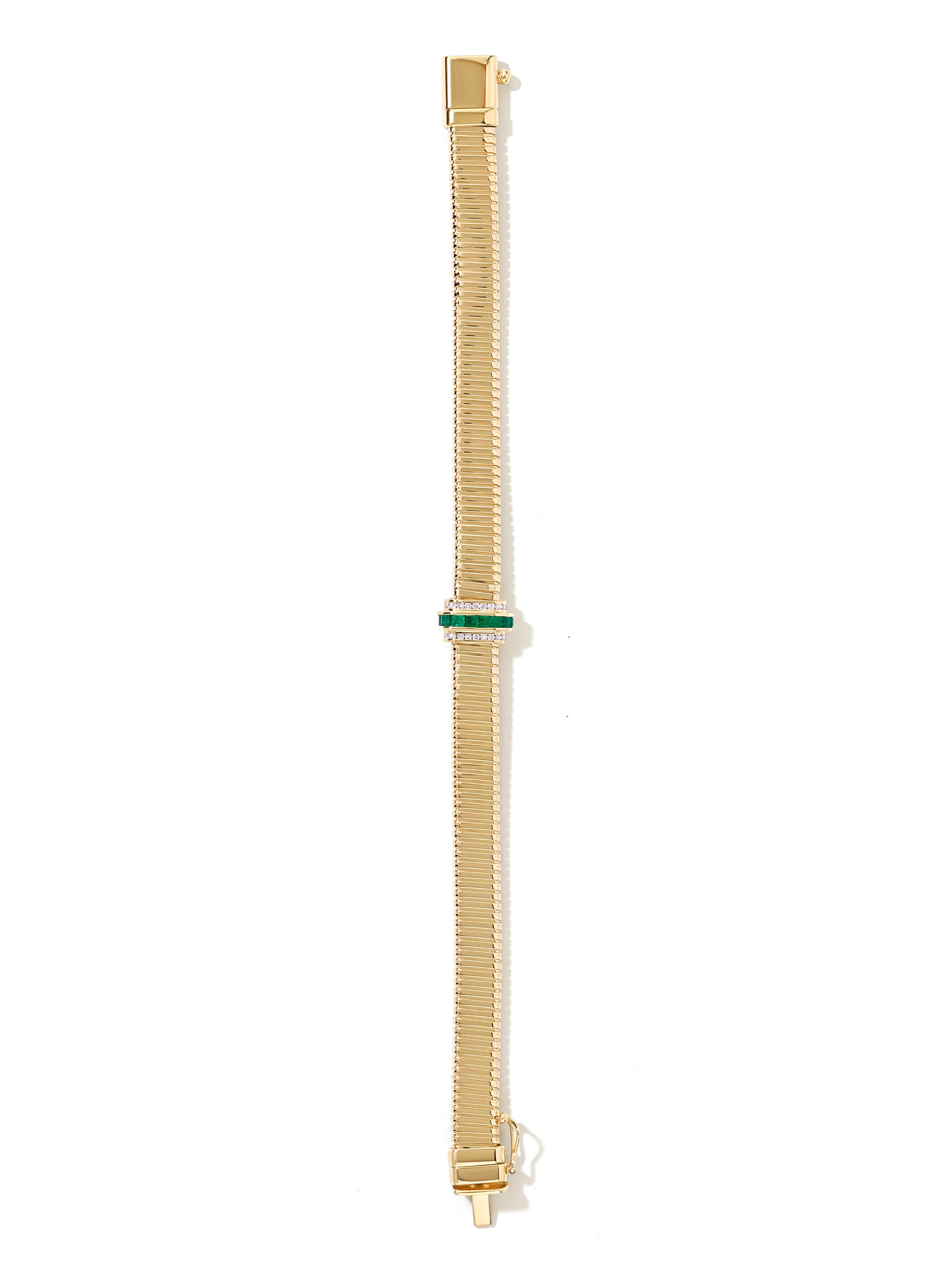 Raisina Emerald Tubogas Bracelet