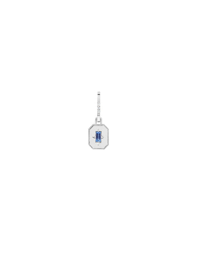 Spade Warisan Minor Blue Sapphire Pendant Drop Earrings