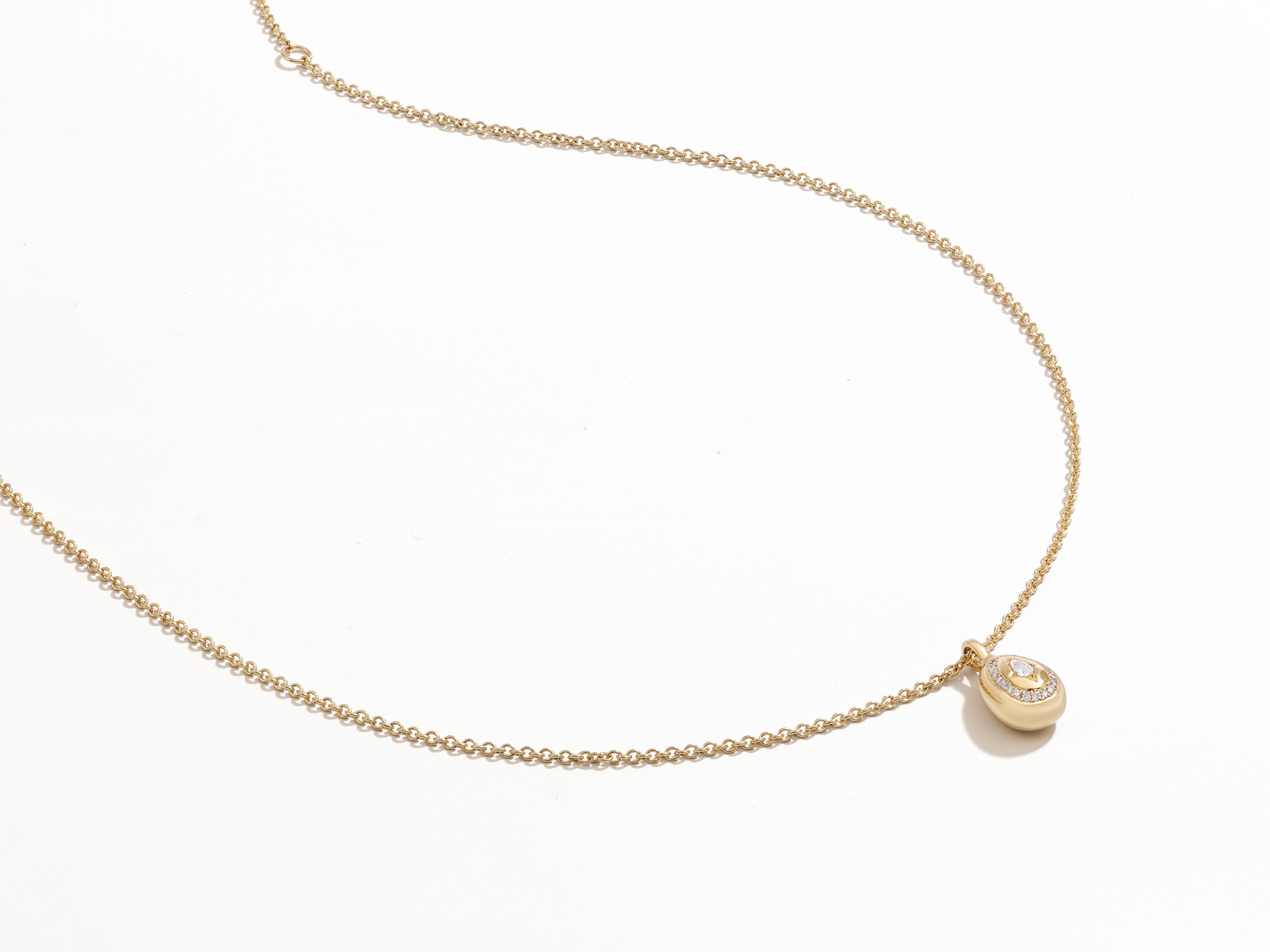 Cosmic Egg Petite Diamond Pendant