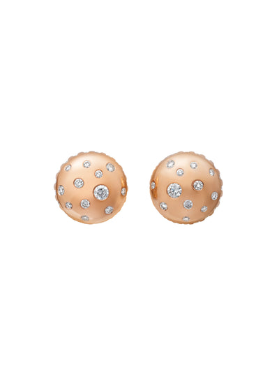 Toadstool Diamond Earrings