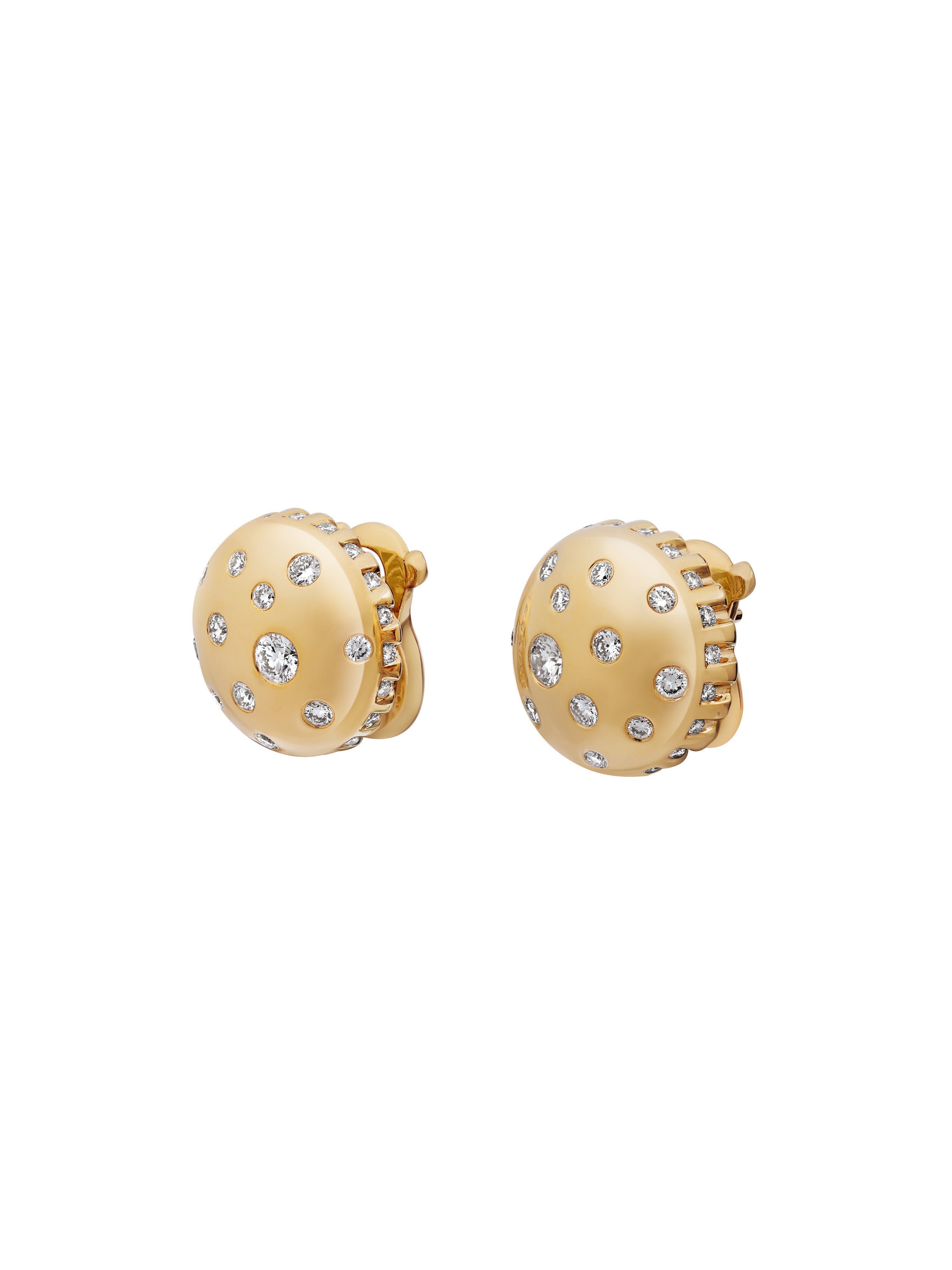 Toadstool Diamond Earrings