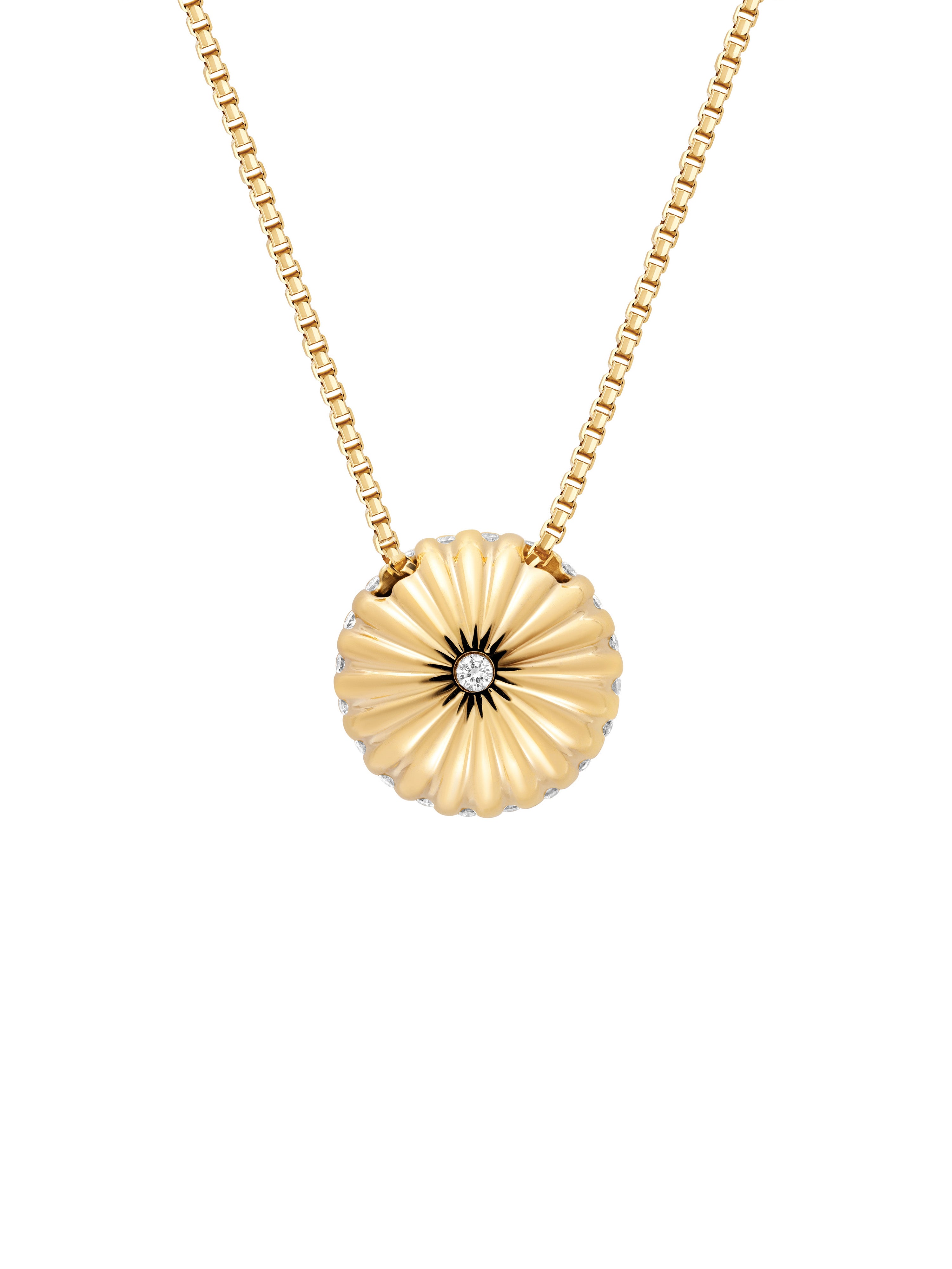 Toadstool Diamond Pendant