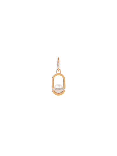 Allegory Pavé Pearl Pendant Drop Earrings