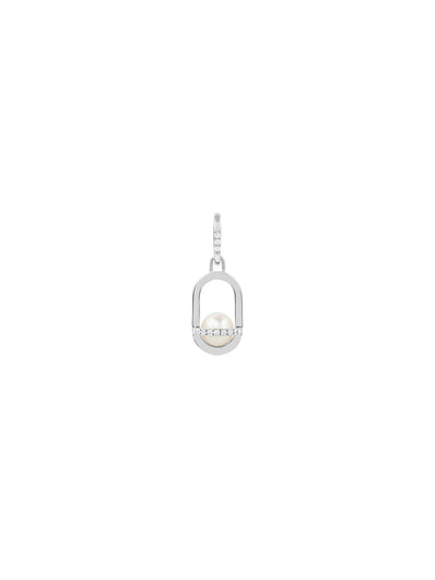 Allegory Pavé Pearl Pendant Drop Earrings