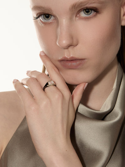 Cabot Jet Black Ring