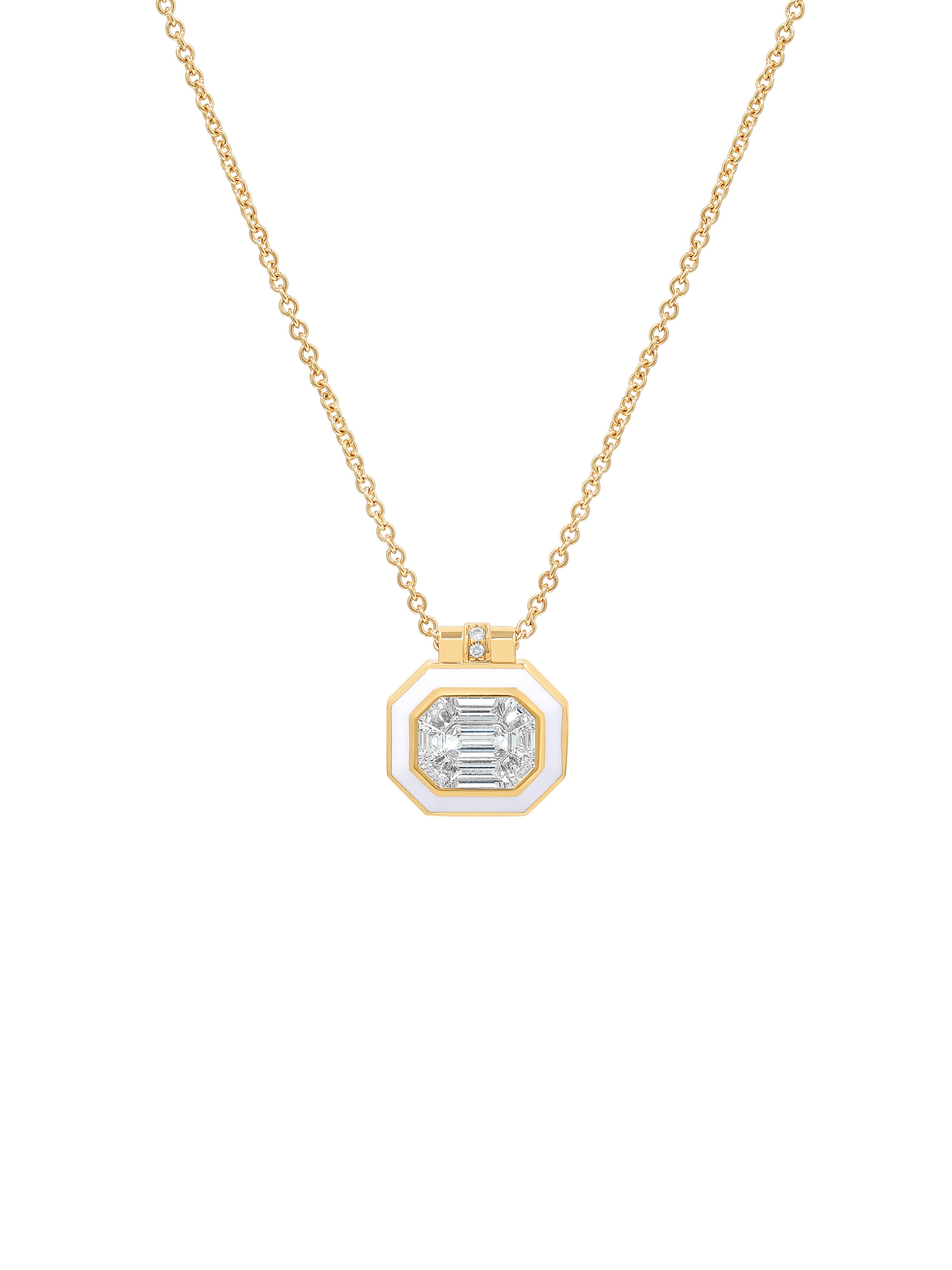 Cabot Bone White Pendant