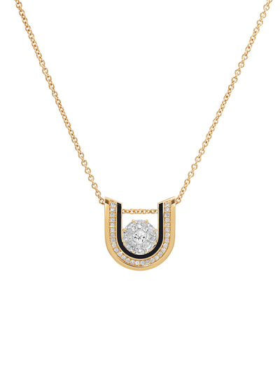 Dias Brilliant Jet Black Pendant