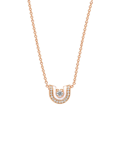 Dias Minor Bone White Pendant