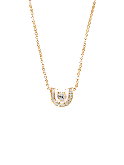 Dias Minor Bone White Pendant