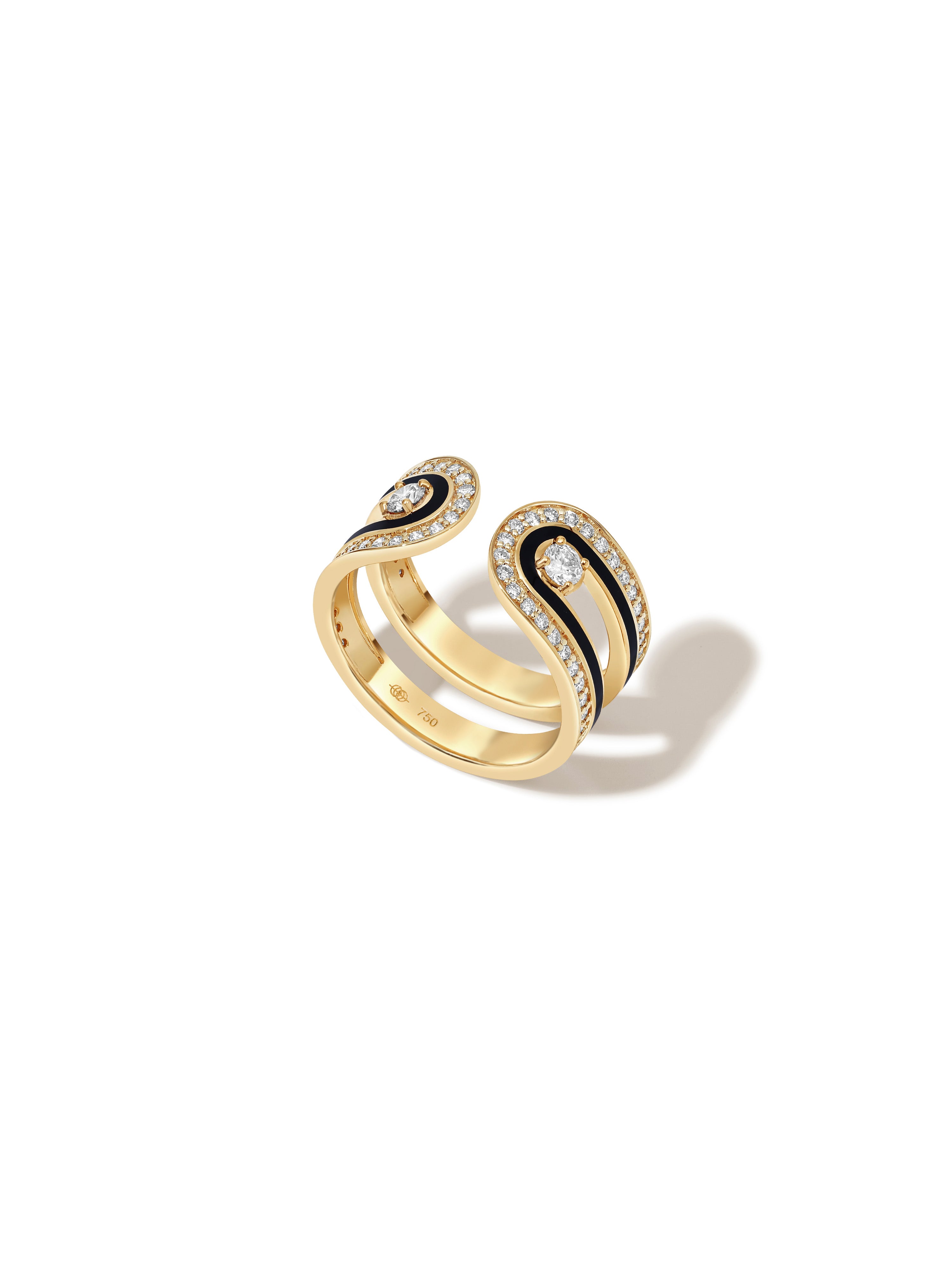 Dias Minor Jet Black Ring