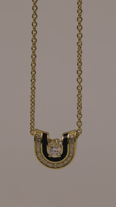Dias Minor Bone White Pendant