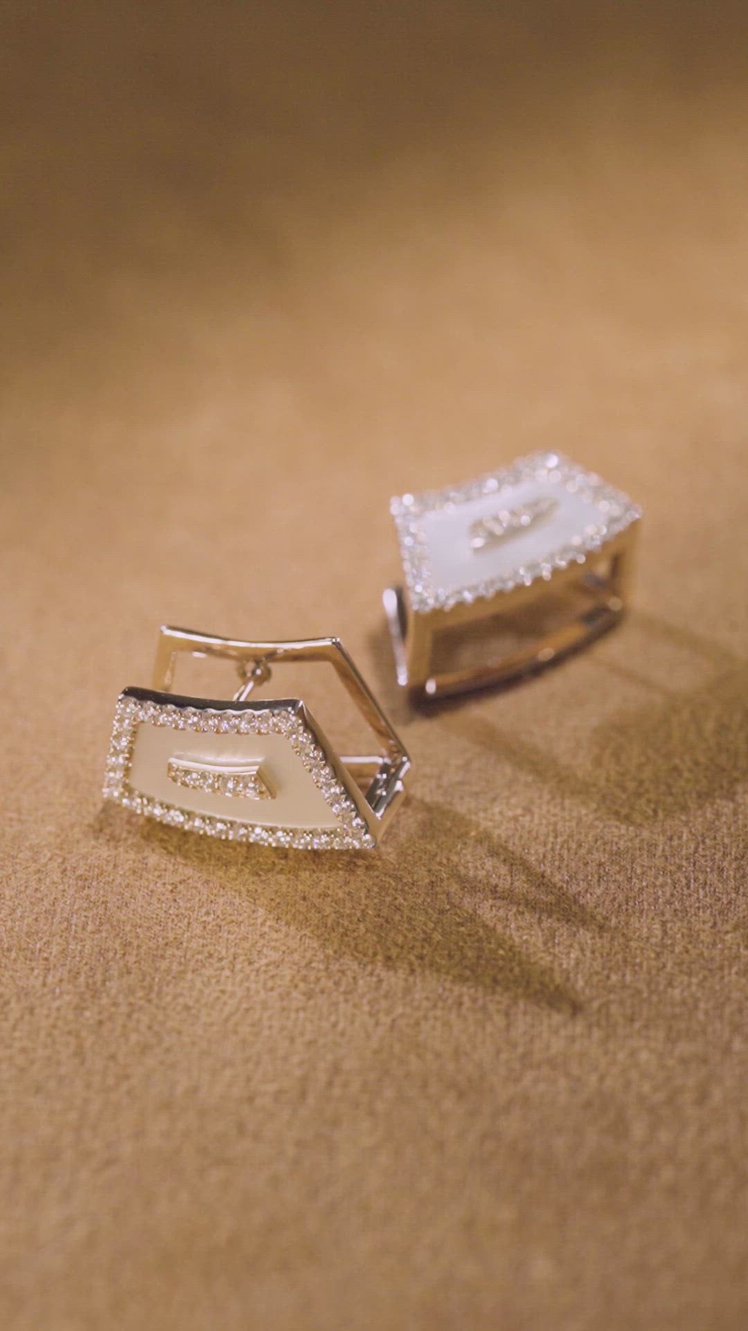 Load video: Tabei Seafarer Earrings