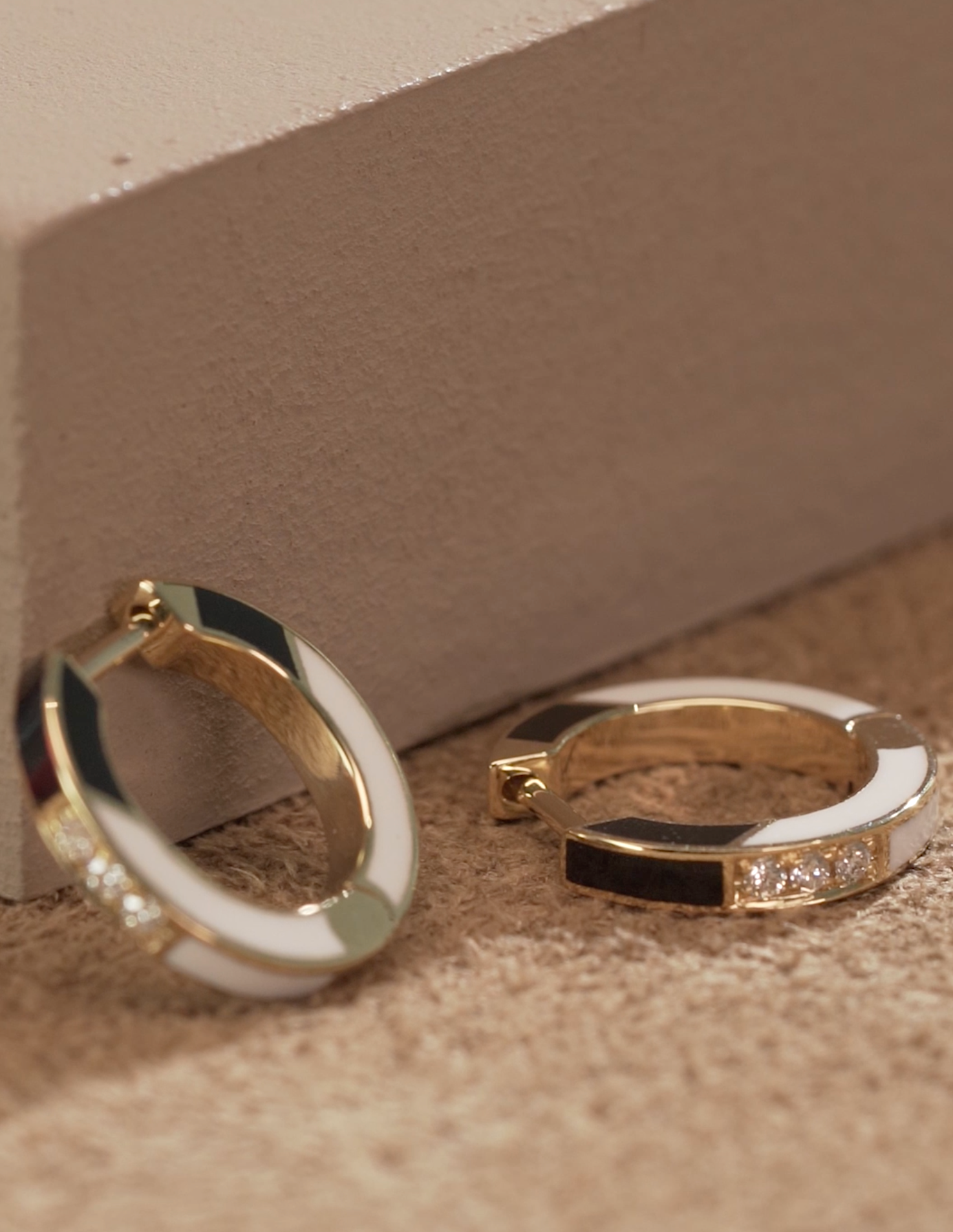 Load video: Marsden Minor Bandit Earrings