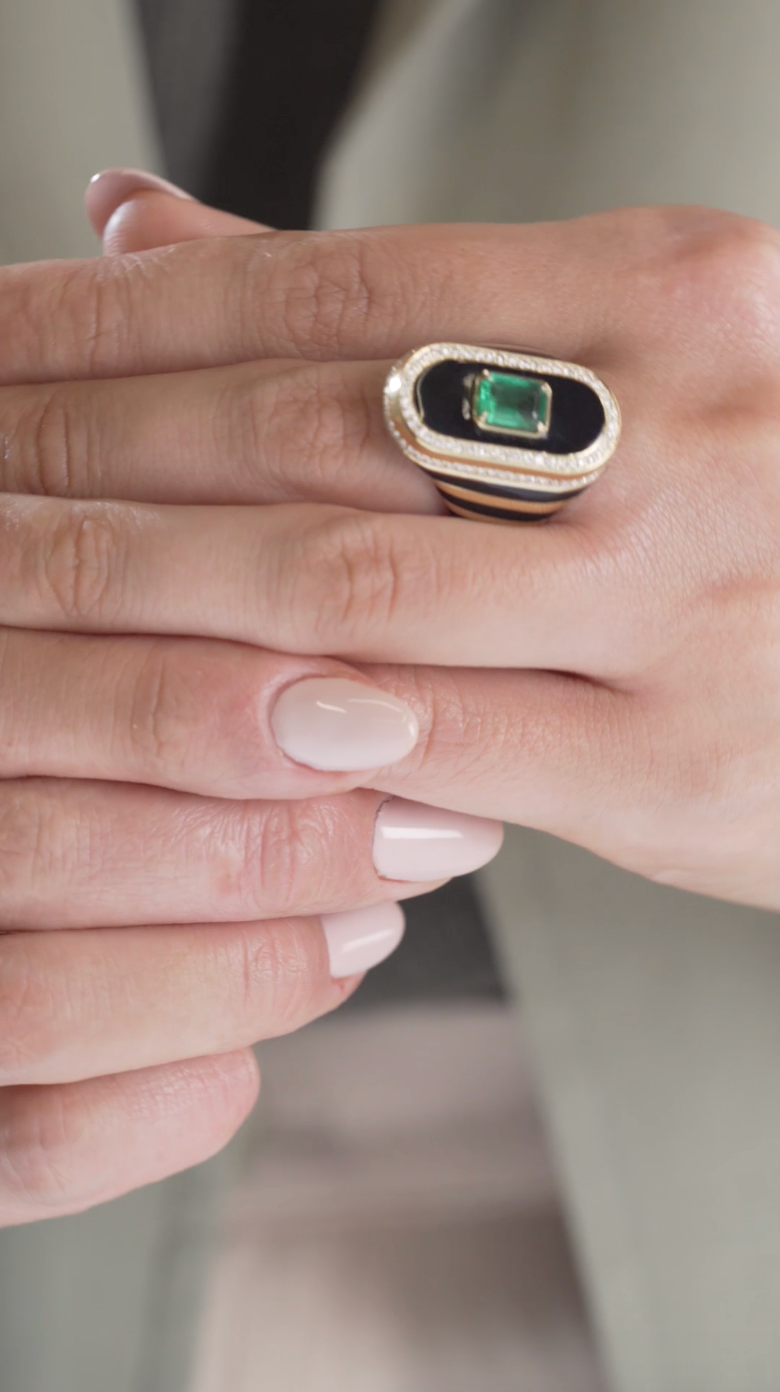 Load video: Battuta Enchantress Ring