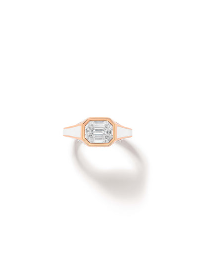Cabot Bone White Ring