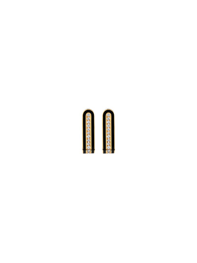 Hedin Jet Black Earrings