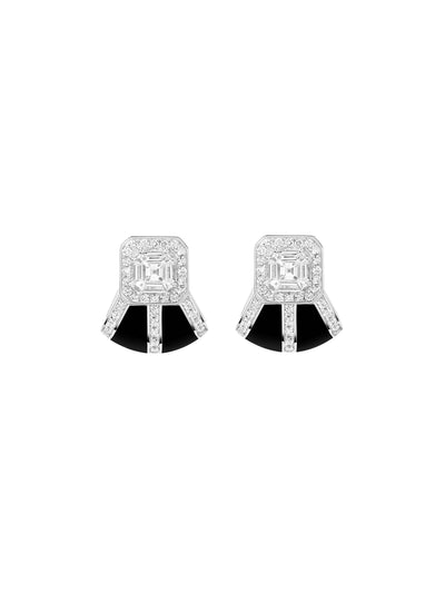 Tinné Jet Black Earrings