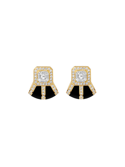 Tinné Jet Black Earrings