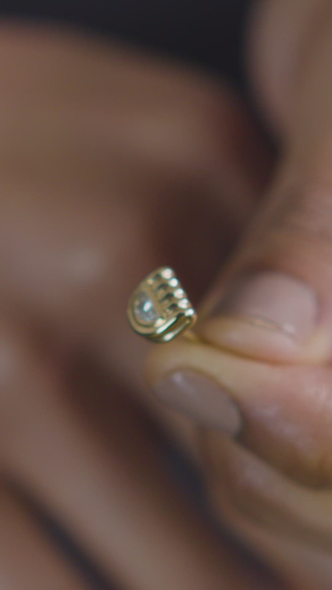 Load video: Marmara Diamond Earrings