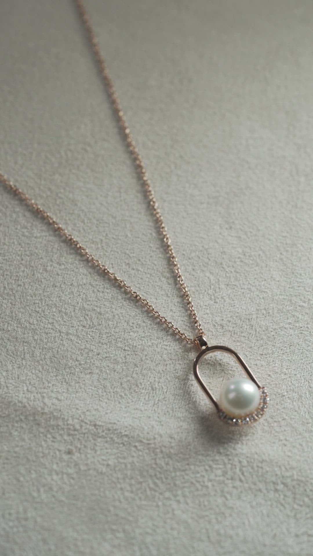 Load video: Rhyme Pearl Pendant
