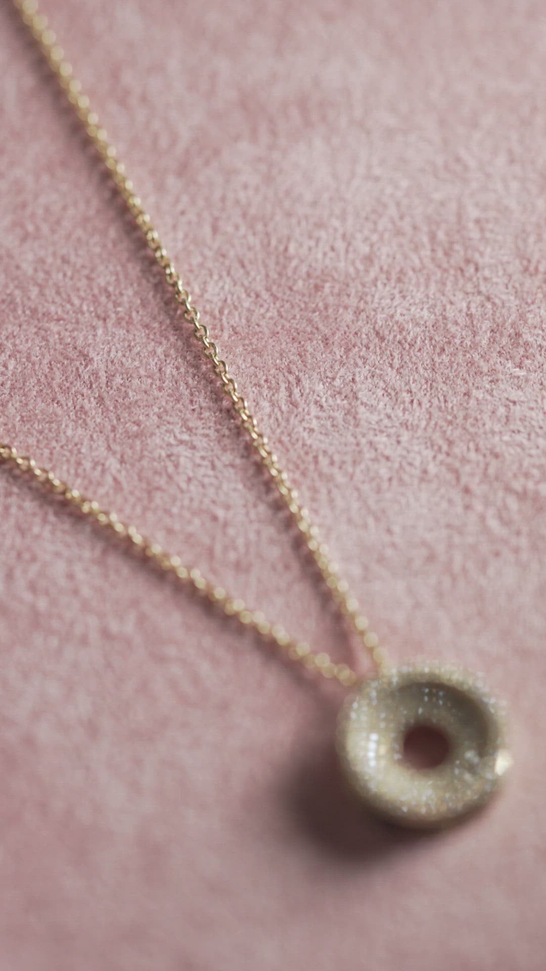 Load video: Drew Full Pavé Pendant